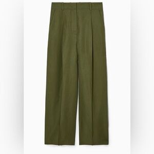 COS Tailored Linen-blend Pants
